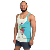 Guitar Line Art Men's Tank Top - Beyond T-shirts